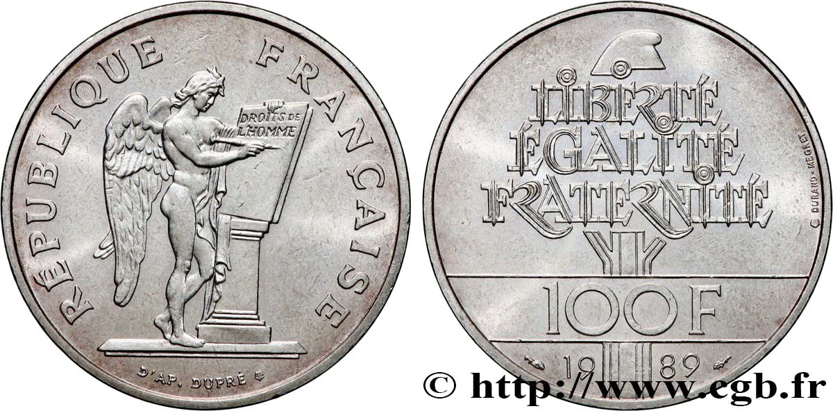 100 francs Droits de l’Homme 1989  F.457/2 MS 
