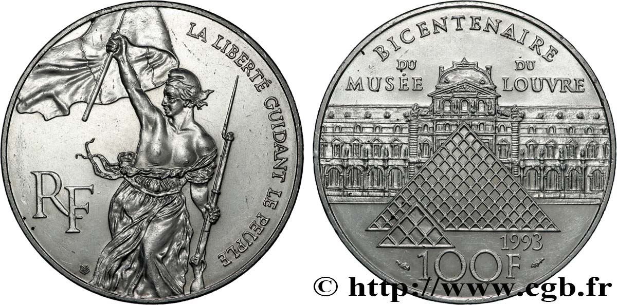 100 francs Liberté guidant le peuple 1993  F.461/2 SPL63 