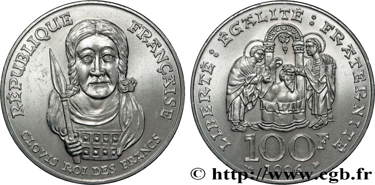 100 francs Clovis 1996  F.464/2 SPL63 