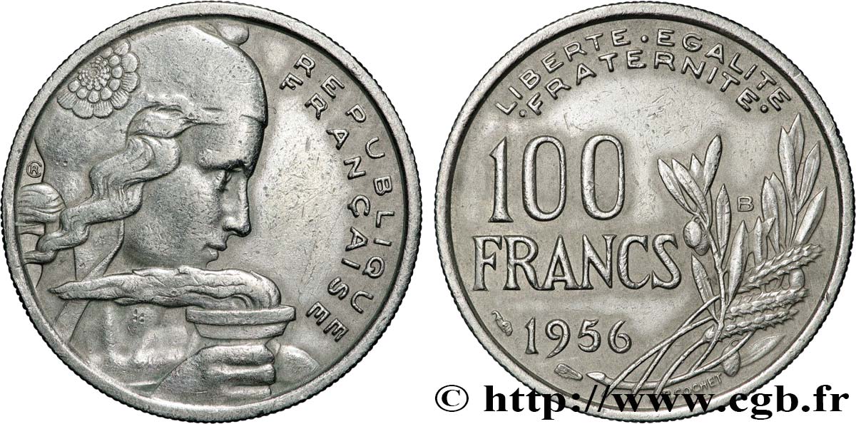 100 francs Cochet 1956  F.450/8 S 