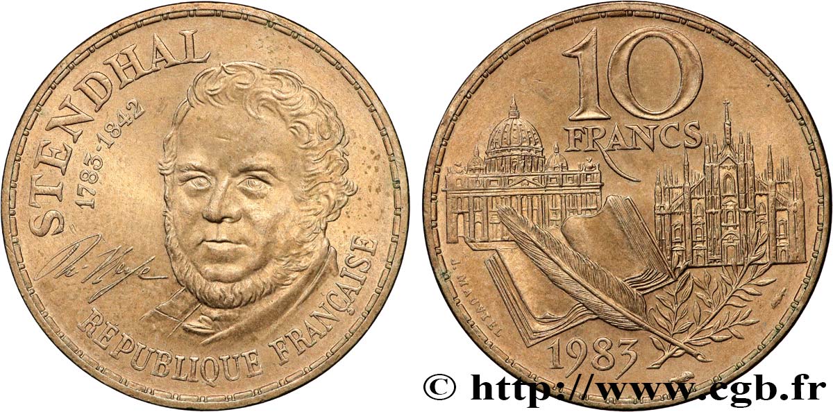 10 francs Stendhal 1983  F.368/2 AU 