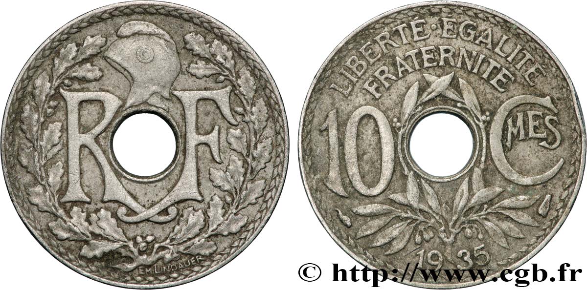 10 centimes Lindauer 1935  F.138/22 SS 