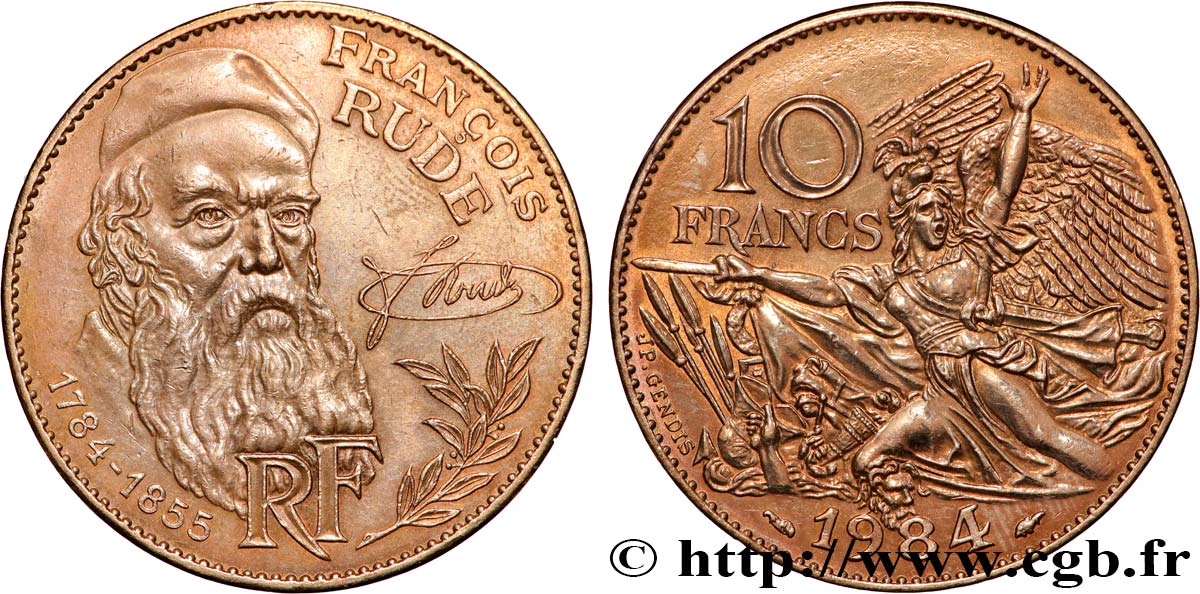 10 francs François Rude 1984  F.369/2 AU 