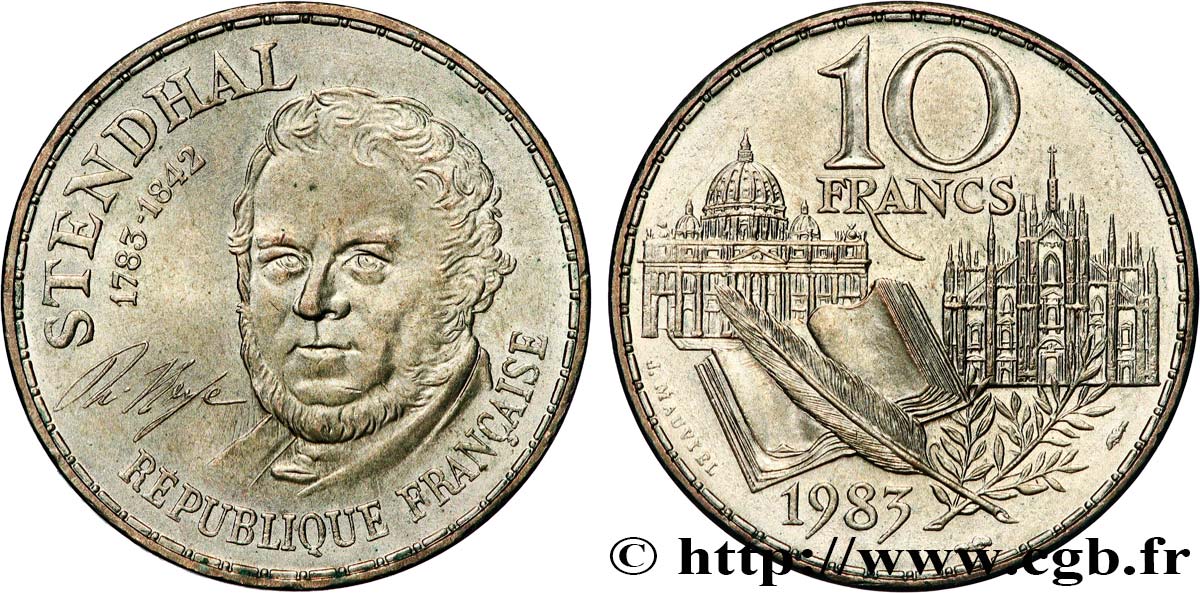 10 francs Stendhal 1983  F.368/2 SPL 