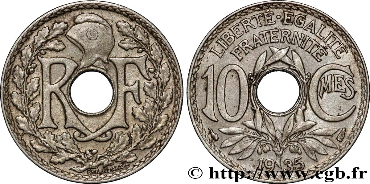 10 centimes Lindauer 1935  F.138/22 AU 