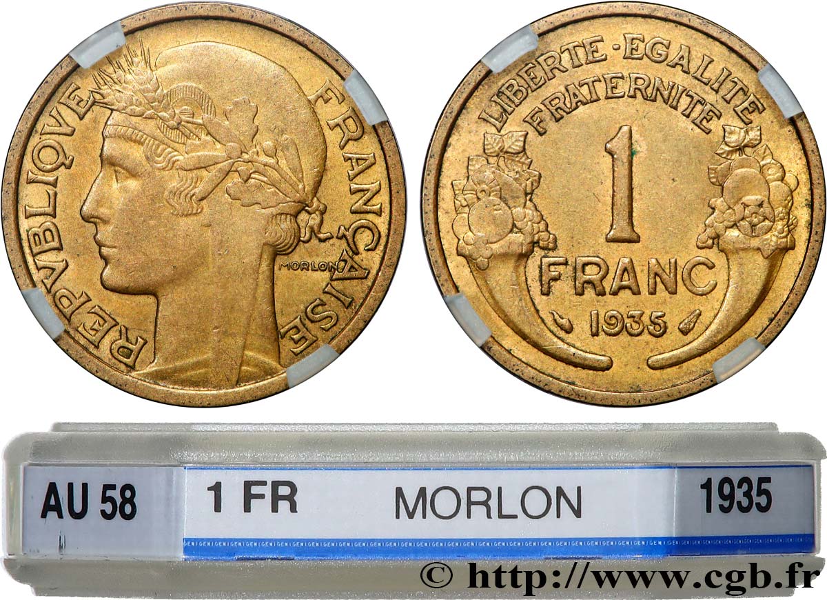 1 franc Morlon 1935 Paris F.219/6 EBC58 GENI