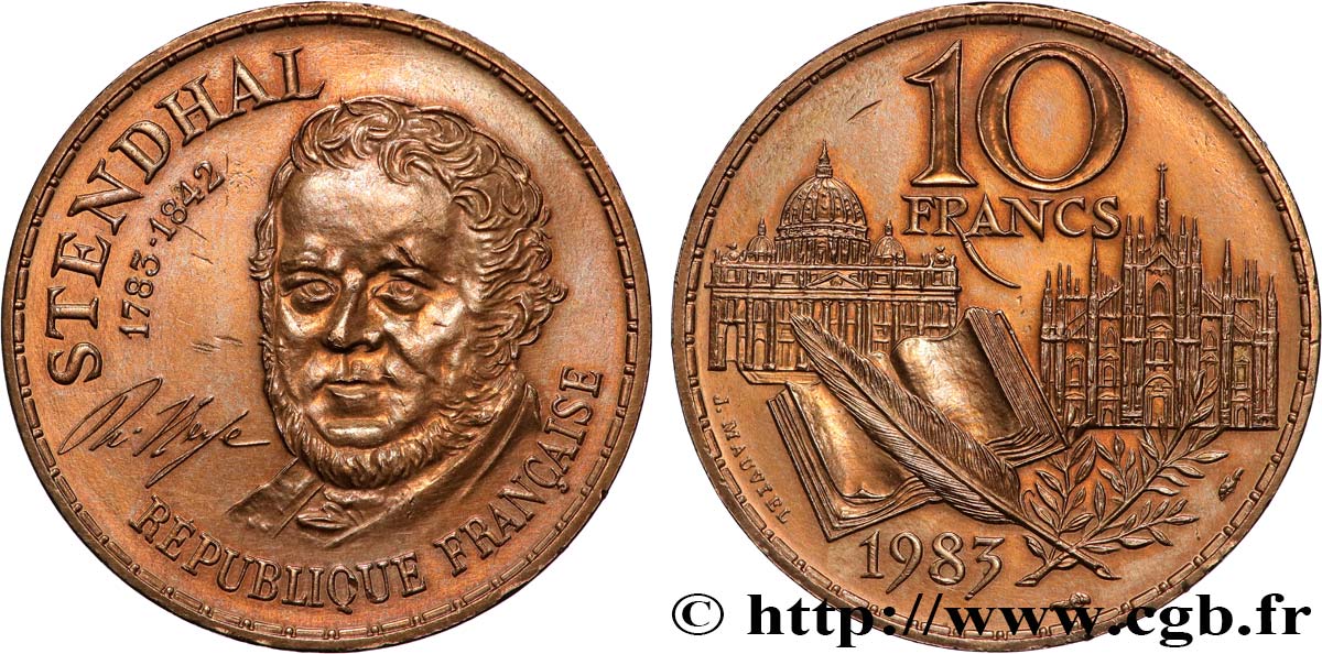 10 francs Stendhal 1983  F.368/2 SPL 
