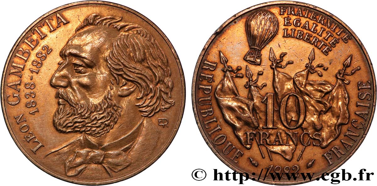10 francs Gambetta 1982  F.366/2 SS 