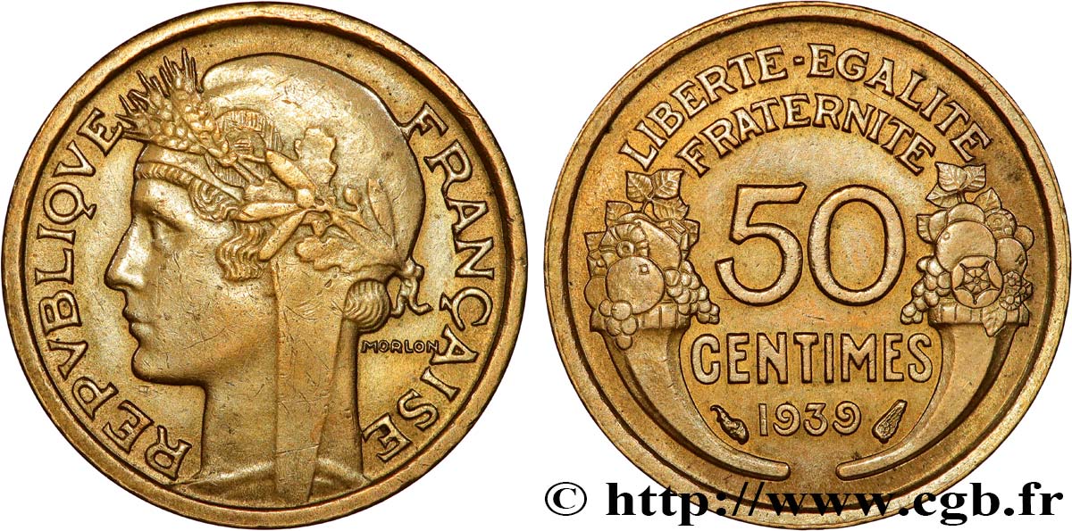 50 centimes Morlon 1939  F.192/15 MS 