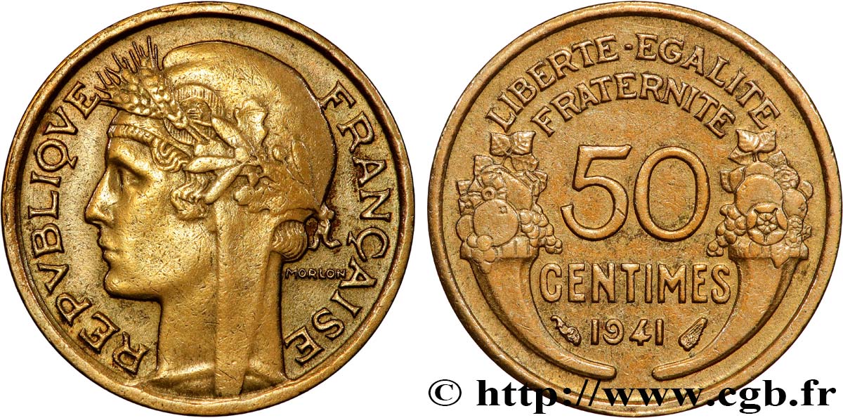 50 centimes Morlon 1941  F.192/18 MS 