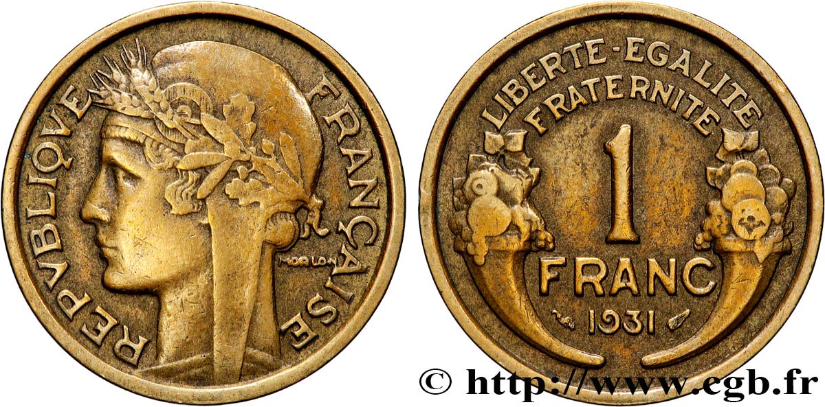 1 franc Morlon 1931 Paris F.219/2 BC 