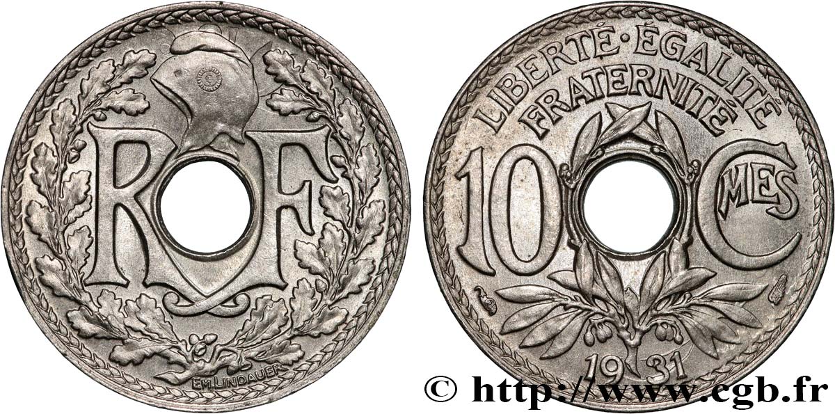 10 centimes Lindauer 1931  F.138/18 SUP+ 