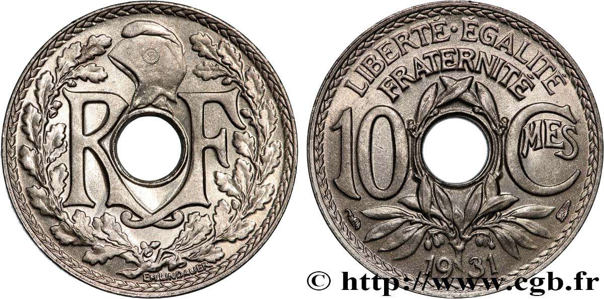 10 centimes Lindauer 1931  F.138/18 SUP+ 