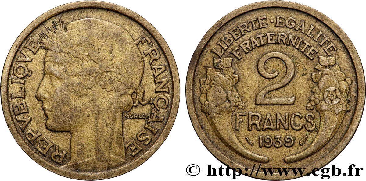 2 francs Morlon 1939  F.268/12 fSS 