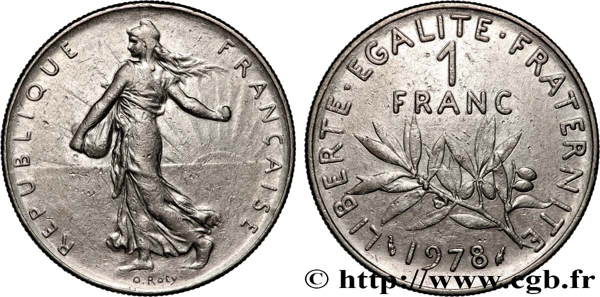 1 franc Semeuse, nickel 1978 Pessac F.226/23 MBC+ 