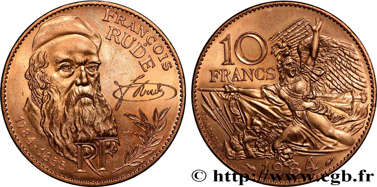 10 francs François Rude 1984  F.369/2 SC 