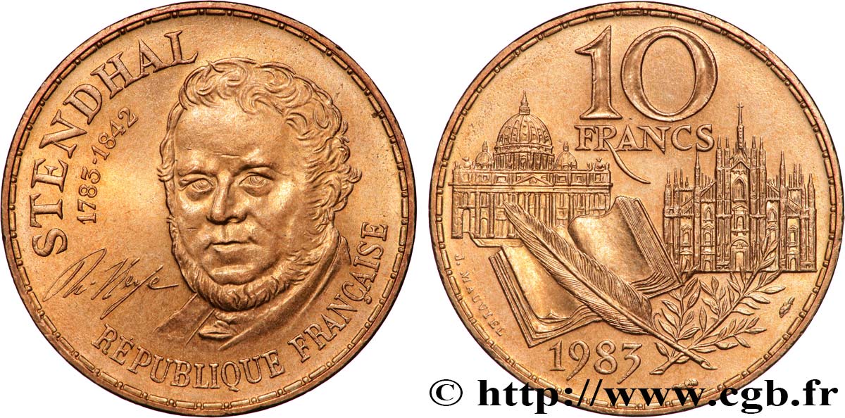 10 francs Stendhal 1983  F.368/2 VZ 