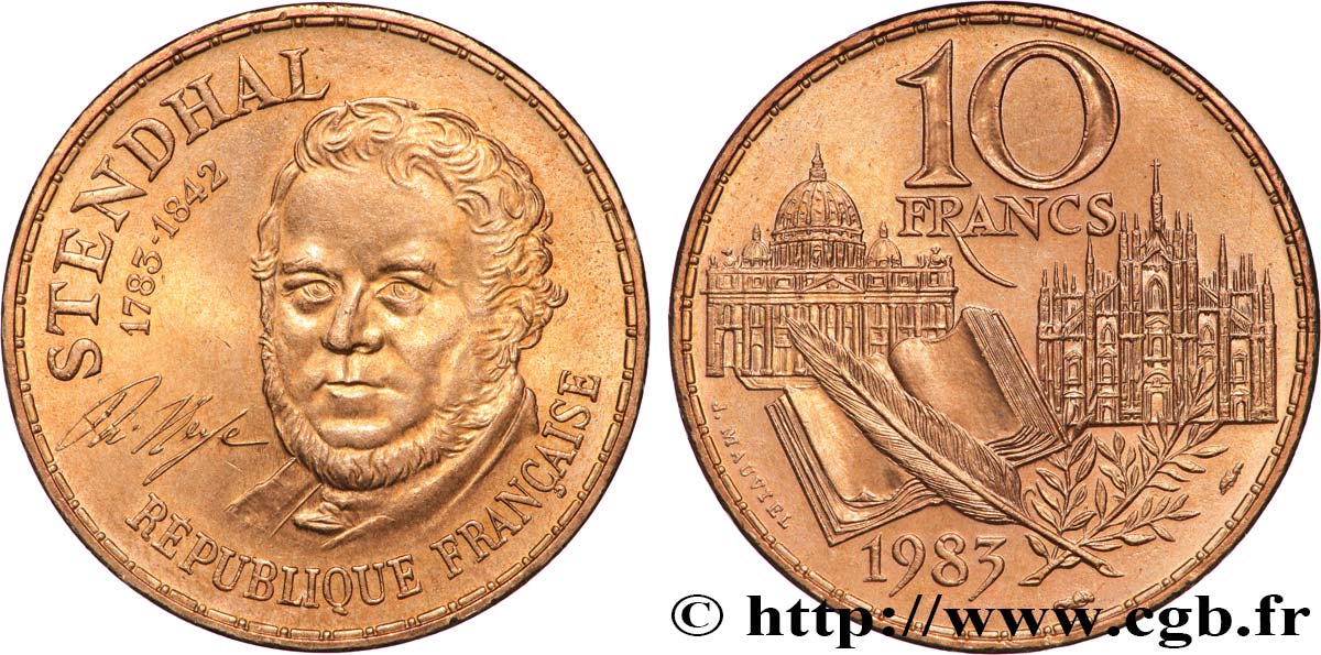 10 francs Stendhal 1983  F.368/2 AU 