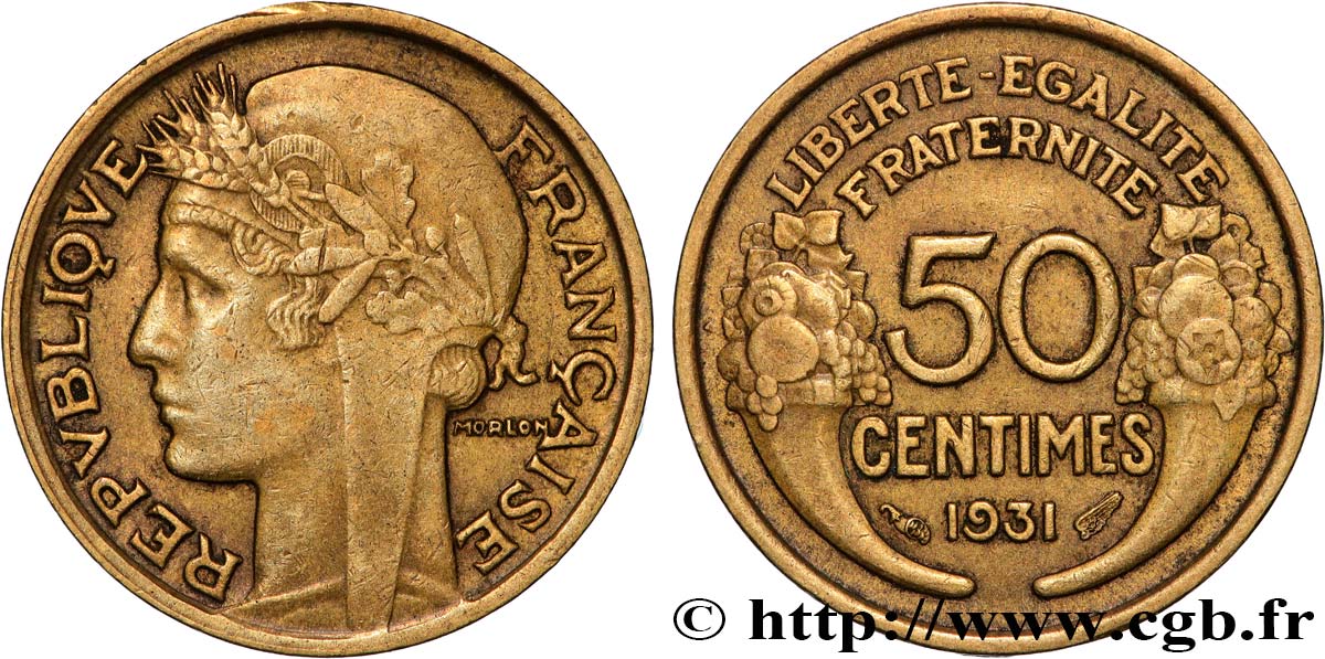 50 centimes Morlon 1931  F.192/3 MBC 