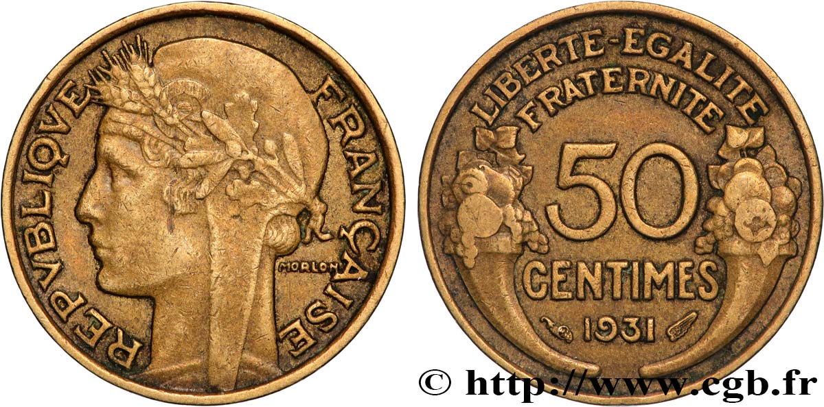 50 centimes Morlon 1931  F.192/3 BB 