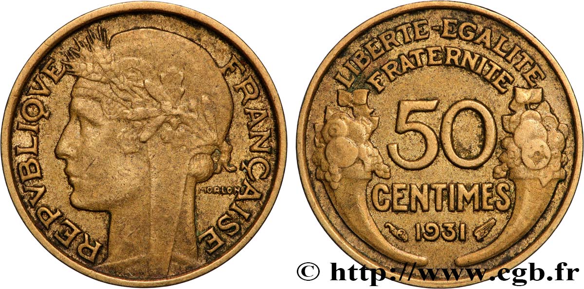 50 centimes Morlon 1931  F.192/3 MBC 