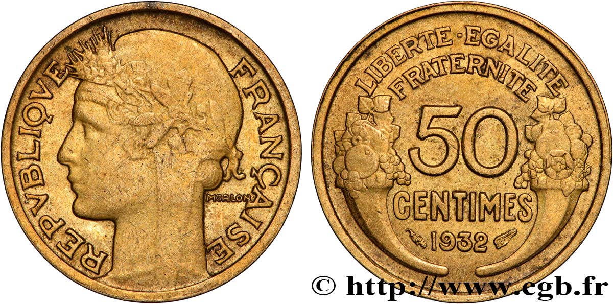 50 centimes Morlon 1932  F.192/9 q.SPL 