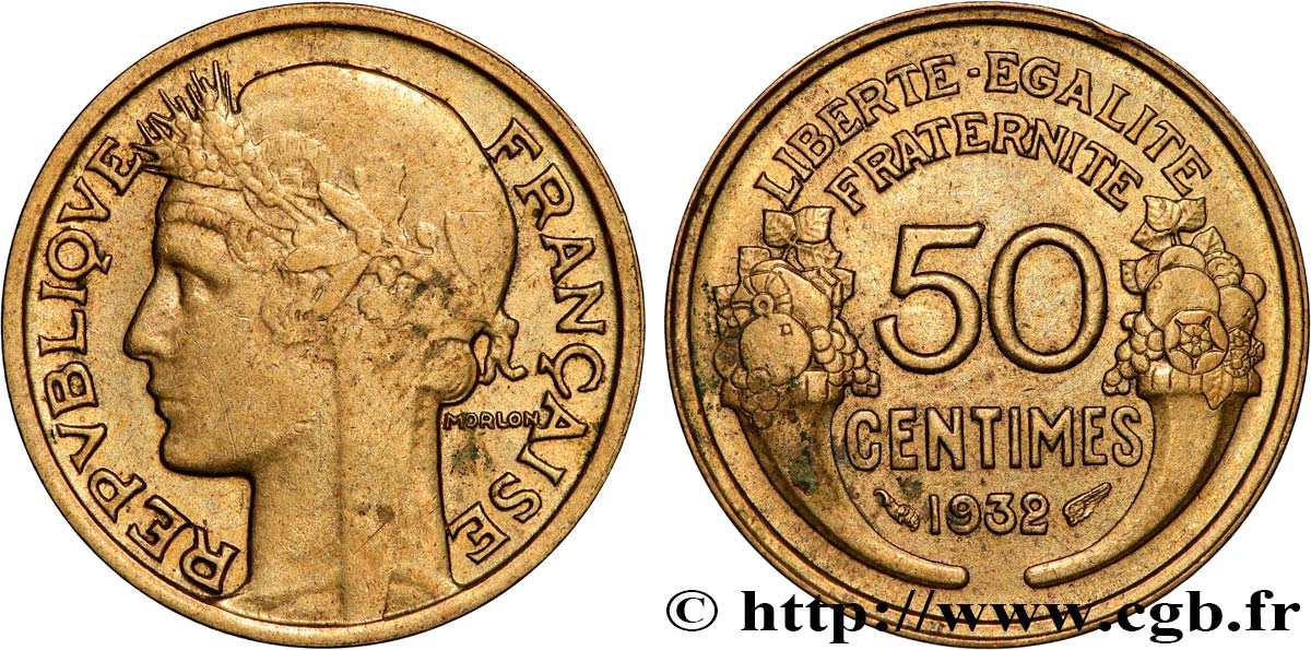 50 centimes Morlon 1932  F.192/9 MBC 