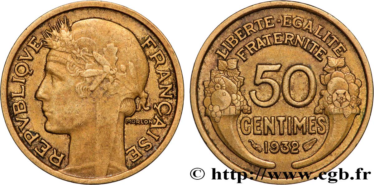 50 centimes Morlon 1932  F.192/9 MBC 