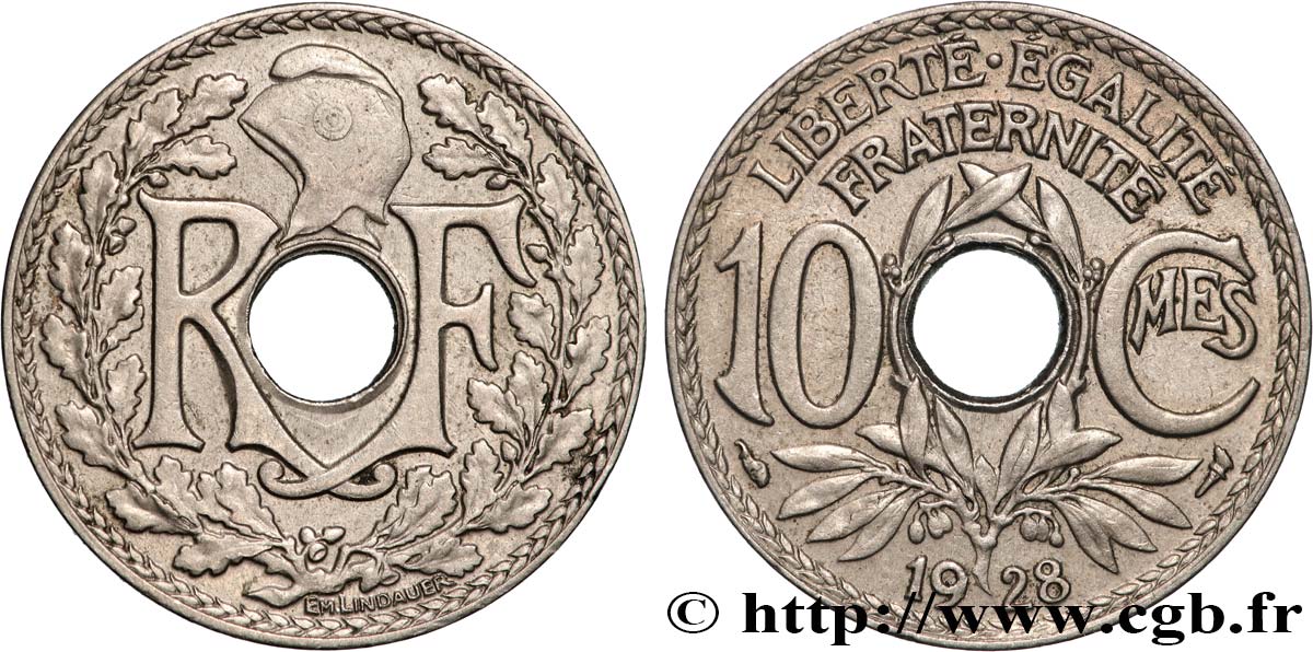 10 centimes Lindauer 1928  F.138/15 AU 