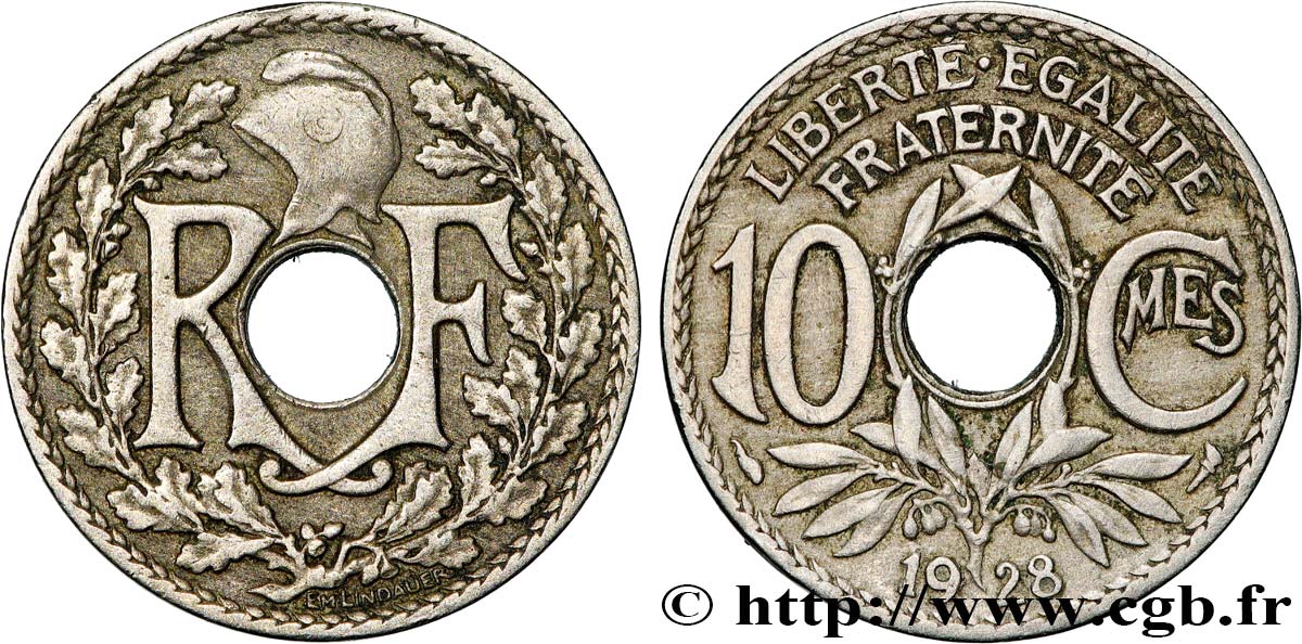 10 centimes Lindauer 1928  F.138/15 VF 