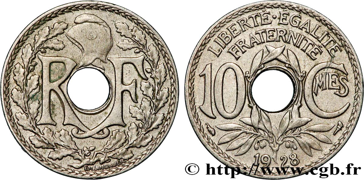 10 centimes Lindauer 1928  F.138/15 VF 