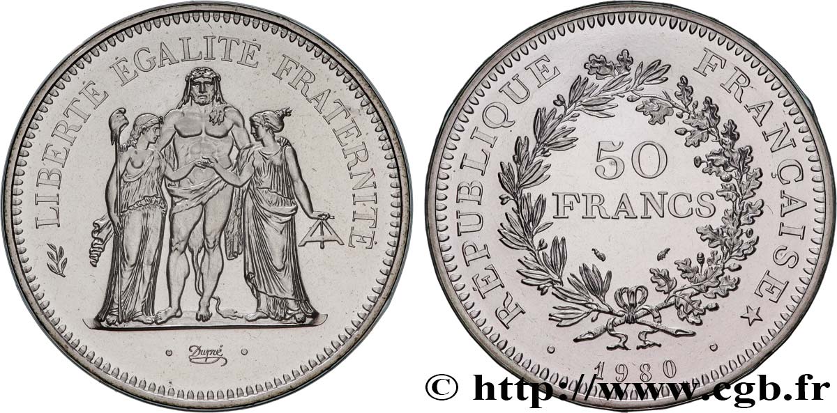 50 francs Hercule 1980  F.427/8 ST 