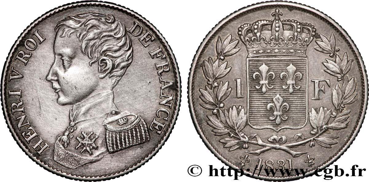 1 franc 1831  VG.2705  q.SPL 