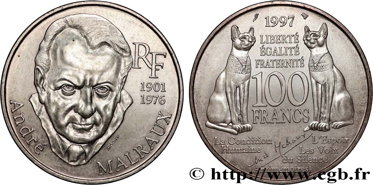 100 francs Malraux 1997  F.465/2 SUP+ 