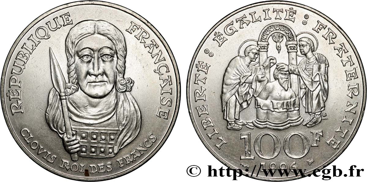 100 francs Clovis 1996  F.464/2 SUP 