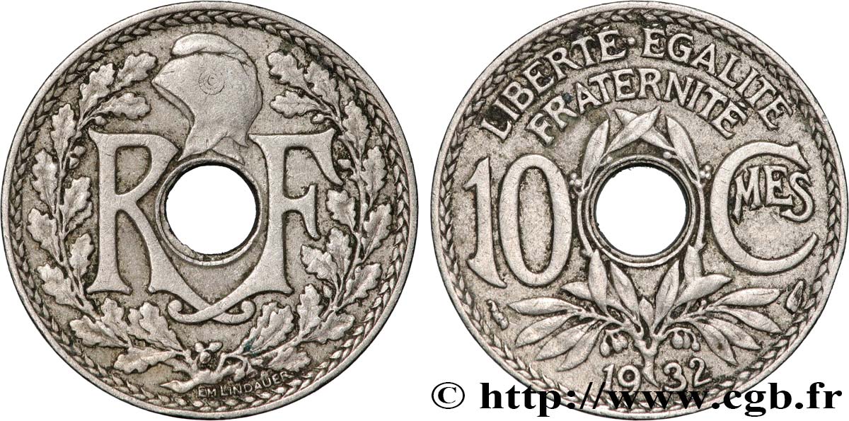 10 centimes Lindauer 1932  F.138/19 BB 