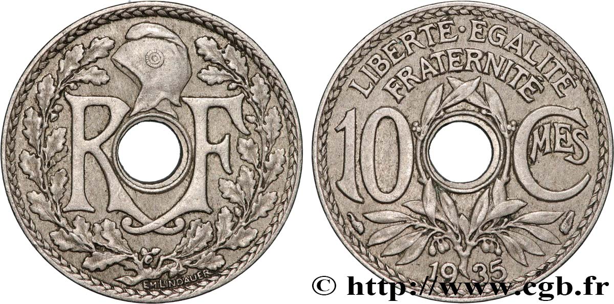 10 centimes Lindauer 1935  F.138/22 AU 