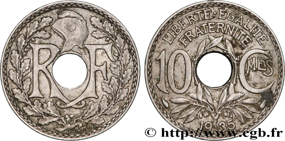 10 centimes Lindauer 1935  F.138/22 fVZ 