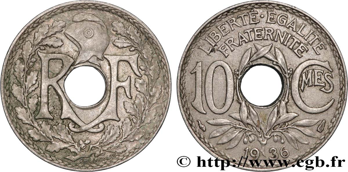 10 centimes Lindauer 1936  F.138/23 SUP 