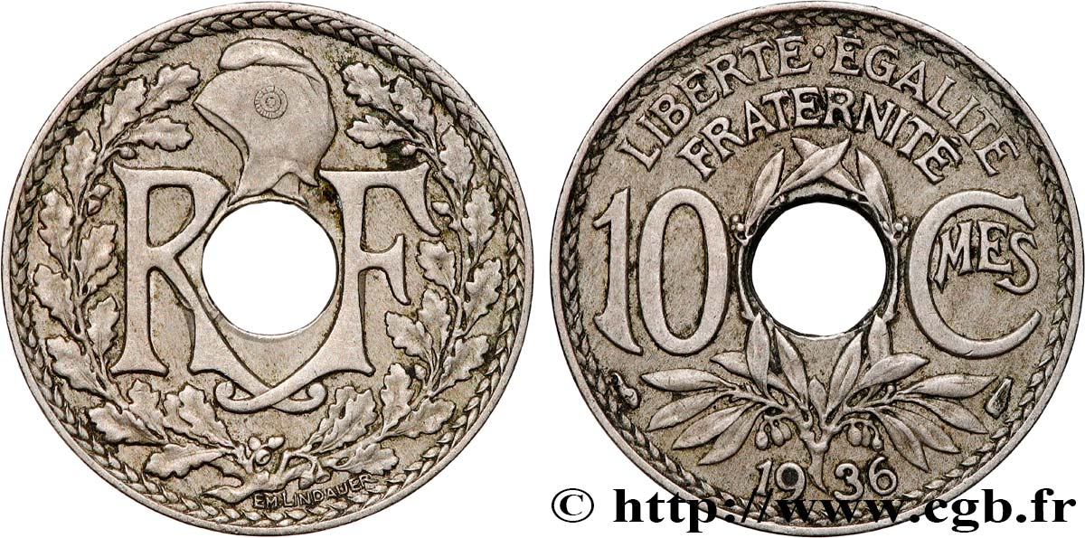 10 centimes Lindauer 1936  F.138/23 AU 