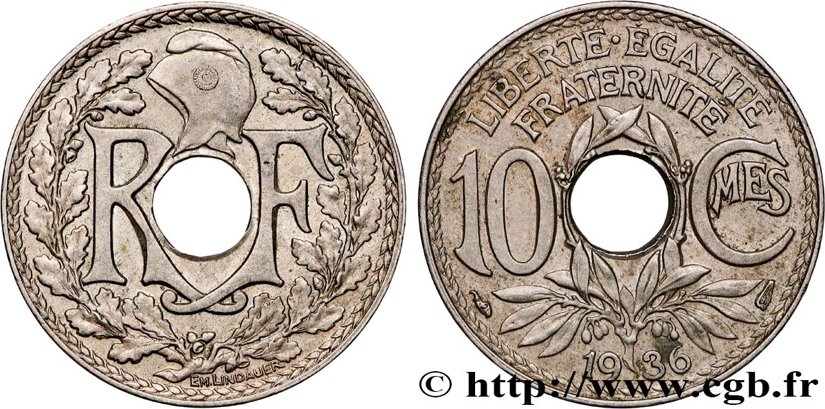 10 centimes Lindauer 1936  F.138/23 AU 