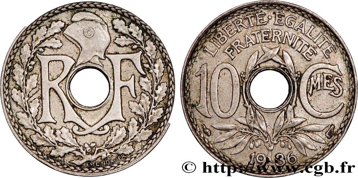 10 centimes Lindauer 1936  F.138/23 AU 