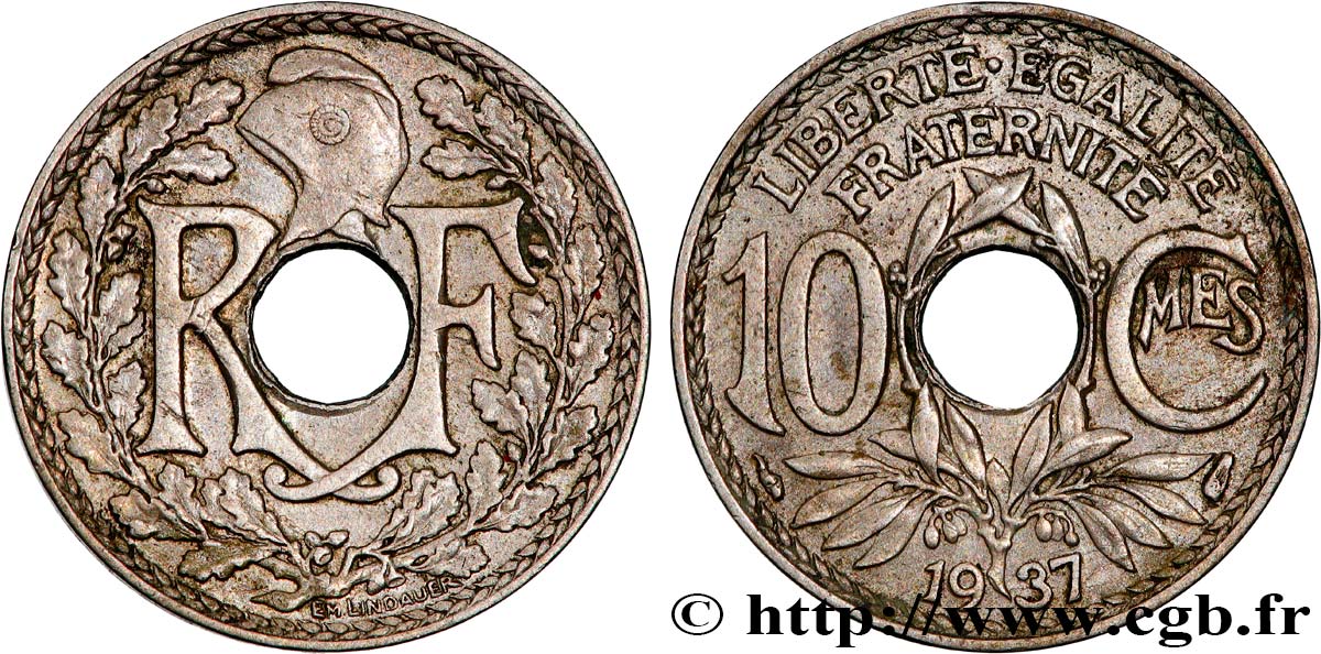 10 centimes Lindauer 1937  F.138/24 AU 