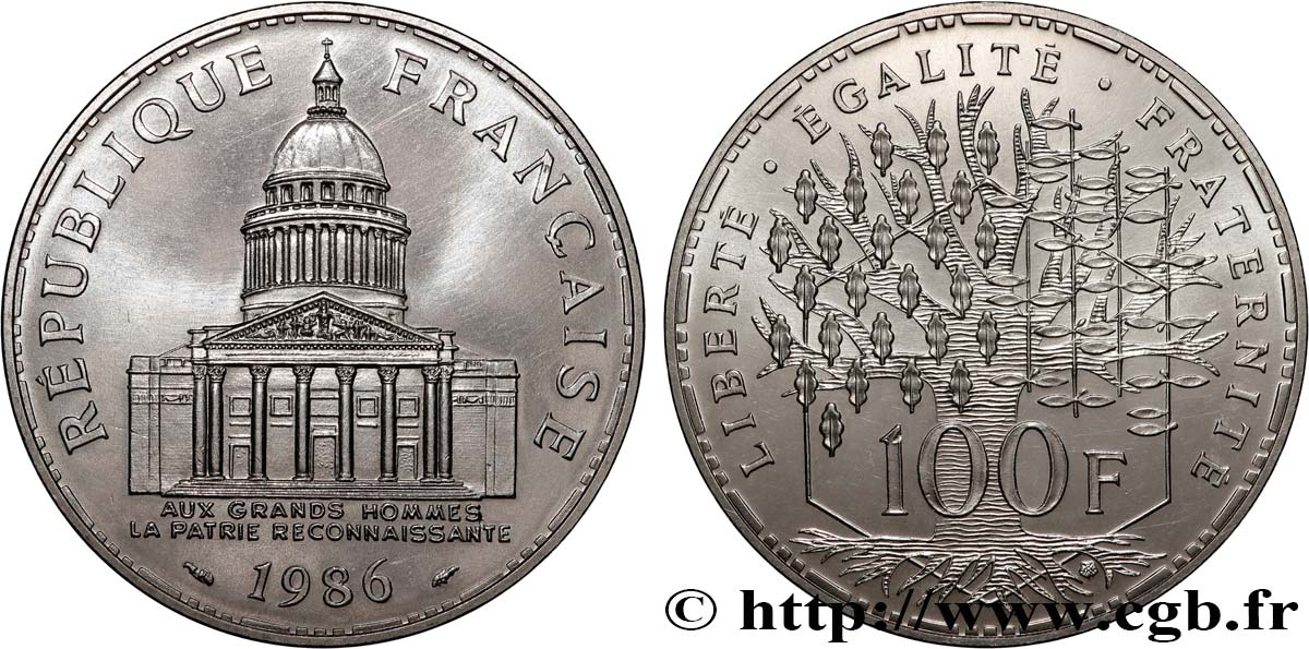 100 francs Panthéon 1986  F.451/6 SPL 