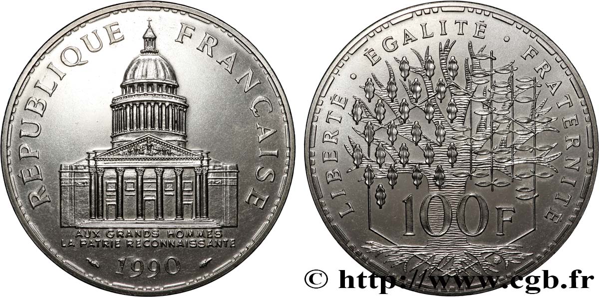 100 francs Panthéon 1990  F.451/10 SC 