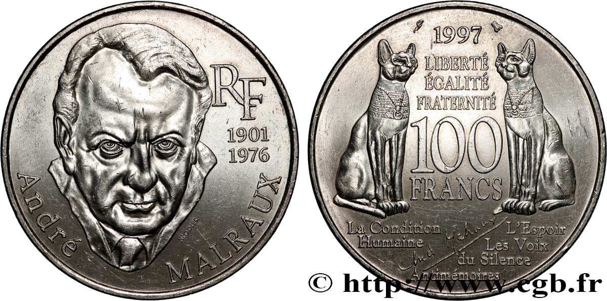 100 francs Malraux 1997  F.465/2 SUP 