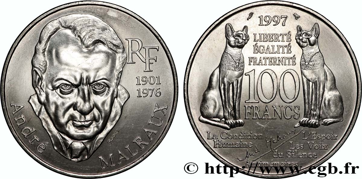 100 francs Malraux 1997  F.465/2 SUP+ 