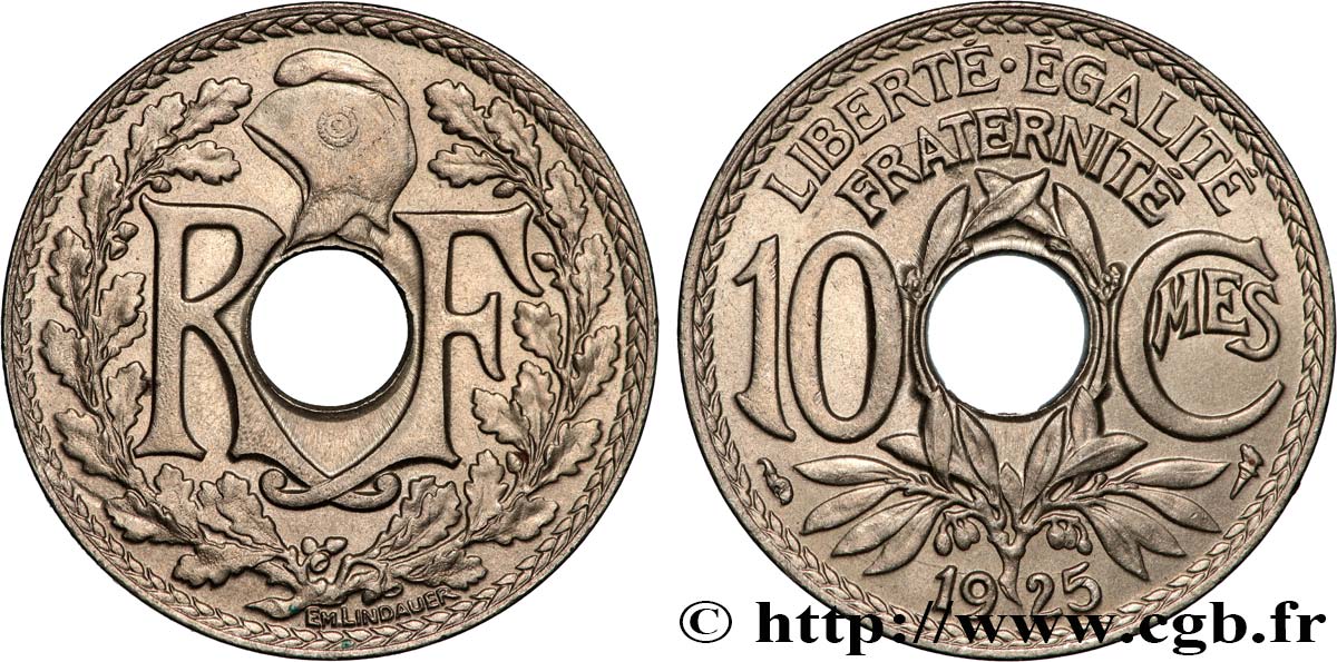 10 centimes Lindauer 1925  F.138/12 MS63 