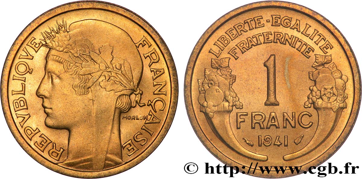 1 franc Morlon 1941 Paris F.219/12 SC64 