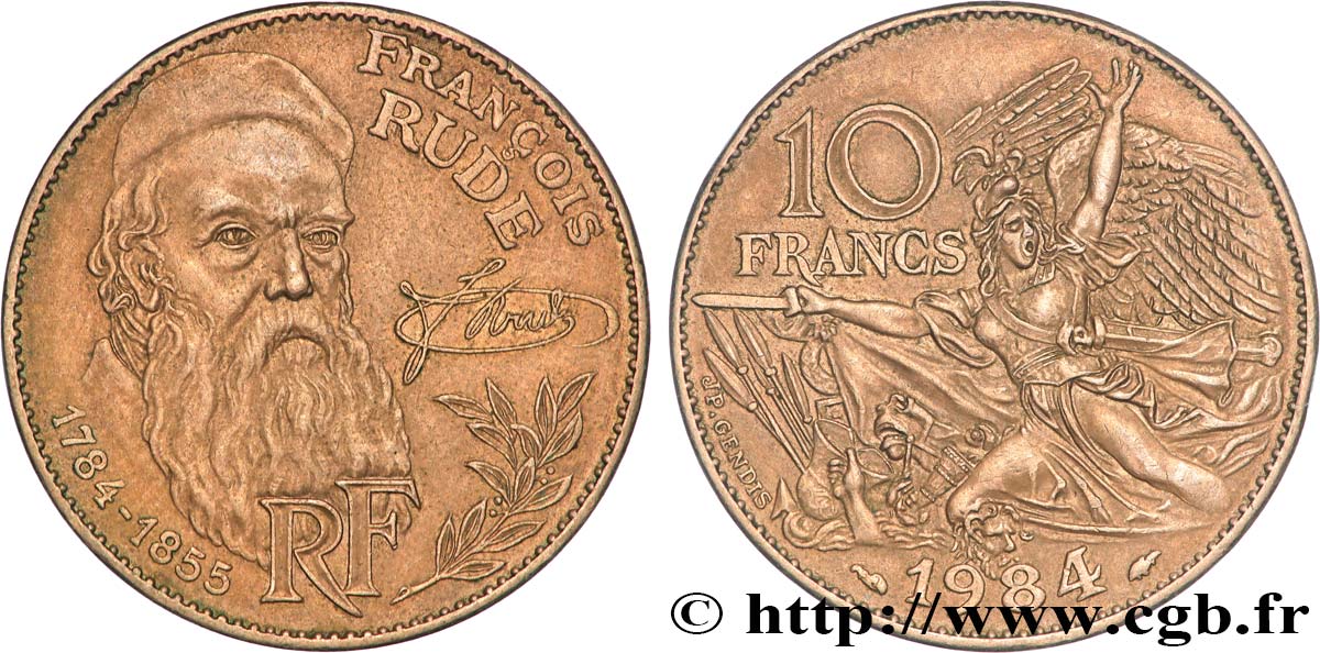 10 francs François Rude 1984  F.369/2 AU 